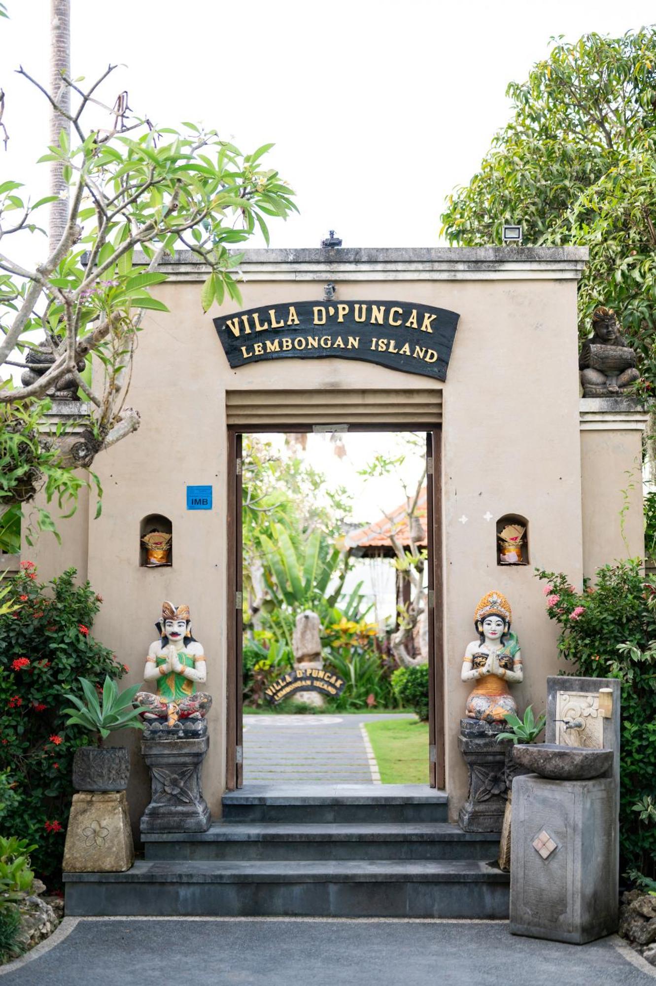 D'Puncak Villas Lembongan Nusa Lembongan  Exterior photo